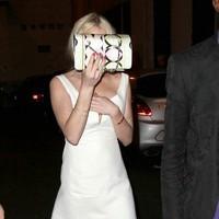 Lindsay Lohan Upskirt Wardrobe Malfunction while leaving Rasputin nightclub | Picture 91896